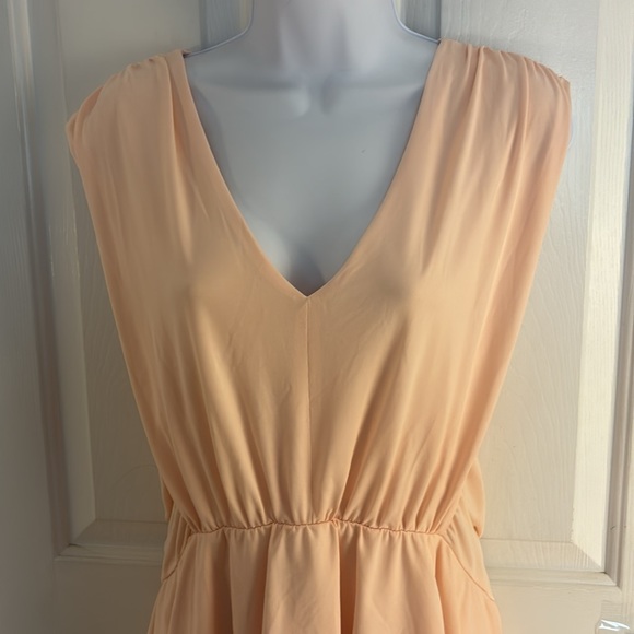 Venus layered sleeveless blouse pink/peach - Picture 2 of 4